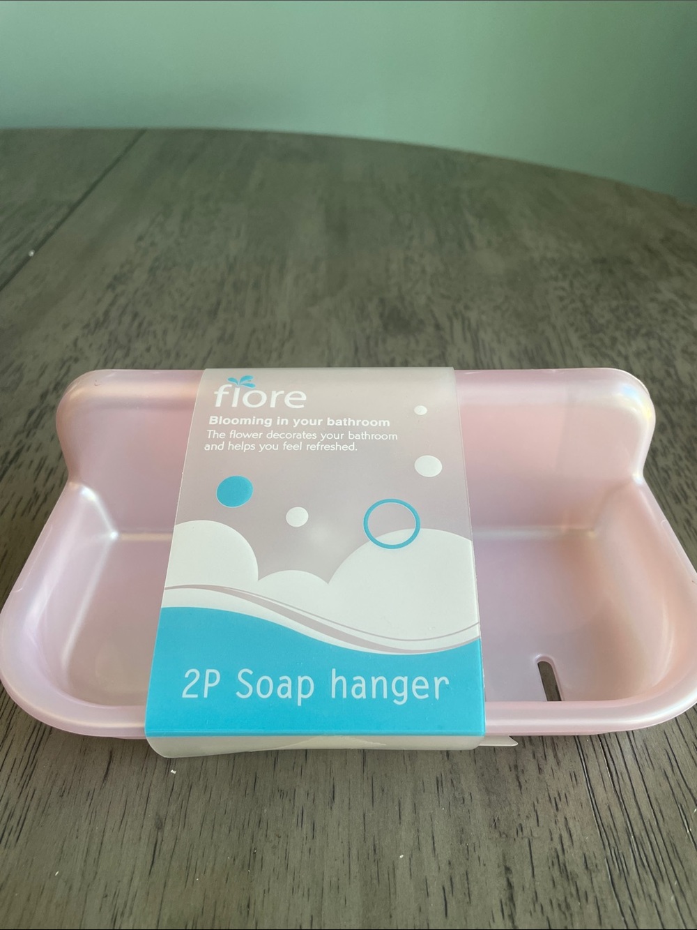 Fiore Soap Dish Hanger - Light Pink
